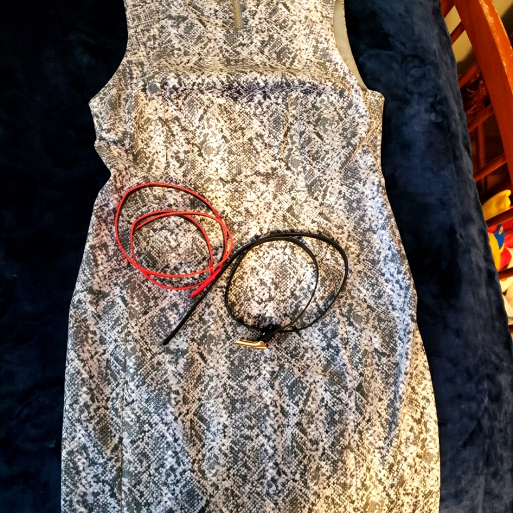 Dress animal print Calvin Klein size 12